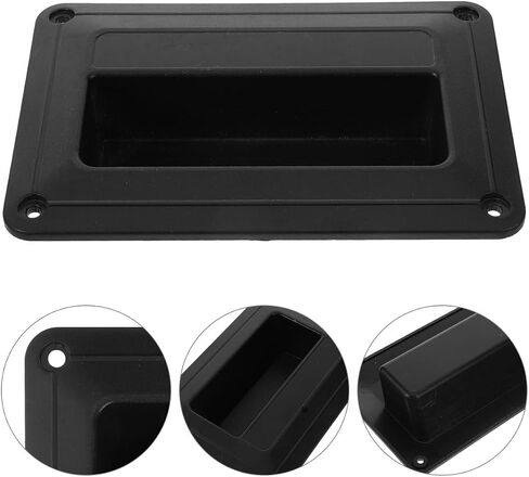 ARTIBETTER Speaker Handle Set 4 Pcs Plastic Audio Speaker Side Handles Stage Parts Sturdy and Comfortable Grip in Saudi Arabia