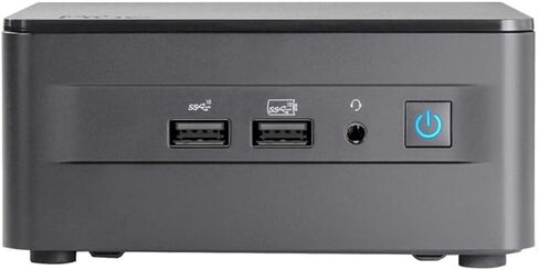 Intel NUC Business Mini Desktop i5-1340P, Iris Xe, 64GB DDR4, 1TB PCIe SSD, 2 Thunderbolt 4, WiFi 6E, Bluetooth 5.3, 120W PSU, Win 11 Pro w/MS 365 Personal, DKZ USB Port Expander in Saudi Arabia
