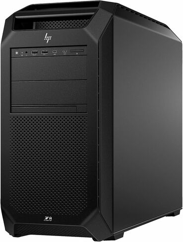 HP Z8 Fury G5 Workstation - 1 x Intel Xeon w7-3545 - 16 GB - 512 GB SSD - Tower - Black - Smart Buy - Intel W790 Chip - Windows 11 Pro - Serial ATA/600, NVMe Controller - 0, 1, 5, 10 RAID Levels - Eng in Saudi Arabia