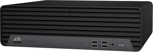 HP EliteDesk 800 G6 SFF Small Form Factor Desktop | Core i7-9700T - 512GB SSD Hard Drive - 16GB RAM | 8 cores @ 4.3 GHz Win 11 Pro Black (Renewed) in Saudi Arabia