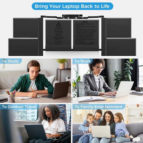 A1953 A1990 استبدال بطارية الكمبيوتر المحمول لـ MacBook Pro 15 بوصة A1990 (منتصف 2018 2019) (EMC 3215 3359) معرف MacBookpro15،1 MacBookpro15،3 7336mah 83.6wh in Saudi Arabia