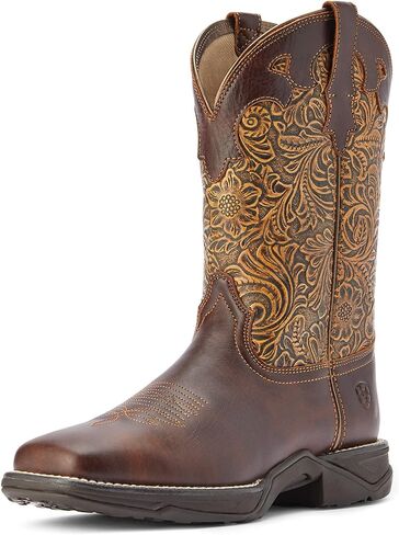 حذاء ARIAT النسائي Anthem Shortie Savanna Western Boot in Saudi Arabia