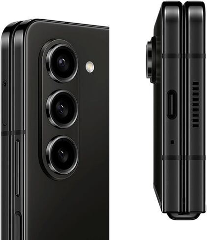 Samsung Galaxy | z أضعاف 5 | F9460 تصميم قابل للطي | 5G | تخزين 256 جيجابايت ، ذاكرة الوصول العشوائي 12 جيجابايت | خلية الهاتف المحمول للهاتف الذكي العالمي غير المؤمّن - Phantom Black (متجدد) in Saudi Arabia