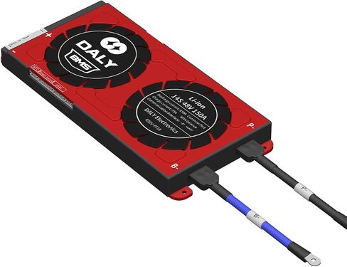 DALY Smart BMS Li-ion 14S 48V 200A PCB Battery Management System with UART Communication CAN 485 Bluetooth Battery Monitoring Module for Lithium Battery Pack Rated 3.7V(Smart BMS+RS485+CAN,200A) in Saudi Arabia