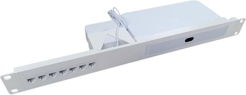 19-Inch Rack Mount for UCG-Fiber and UXG-Fiber Gateway, Fits UCG-Fiber and UXG-Fiber, Keystones Included (Black) in Saudi Arabia