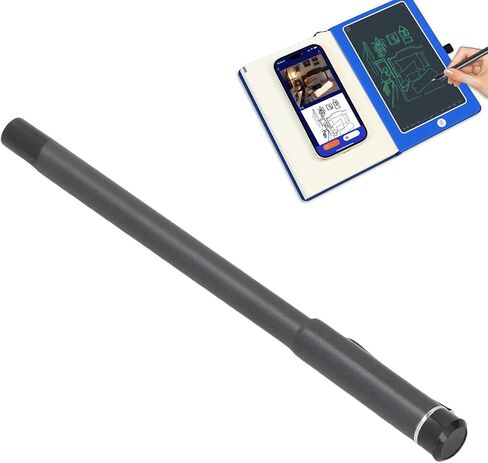 مجموعة دفتر BEWINNER SMART PEN ، دفتر إلكتروني رقمي NOTEPAD مع كتابة 360 درجة من الذكاء الاصطناعي مزامنة في الوقت الفعلي للهواتف الذكية Android والأجهزة اللوحية (نمط الكتان الأزرق) in Kuwait