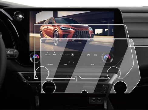 2025 Lexus ES 350 Screen Protector - For 2022-2025 Lexus ES 250/ES 350/ES 300h 8-Inch Navigation Screen Protector - 2 Pcs Nano Film For 2022-2025 ES250/ES 350/ES300h Accessories(2 Packs) in Kuwait