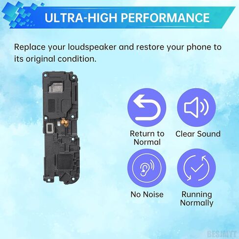 استبدال مكبر الصوت بصوت عالٍ مع قوس لـ Samsung Galaxy A54 Ringer Ringtone Module REPUST REPLIST REPLICE CLOST SOUND BUSHER REPAR in Saudi Arabia
