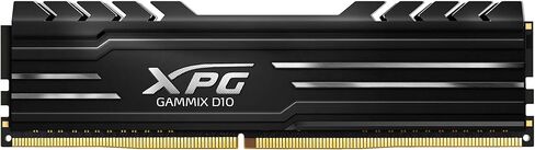 مجموعة وحدة الذاكرة XPG Gammix D10 DDR4 32GB (2x16GB) 3200MHz PC4 25600 288-Pin CL16-20-20 (أسود) in Kuwait