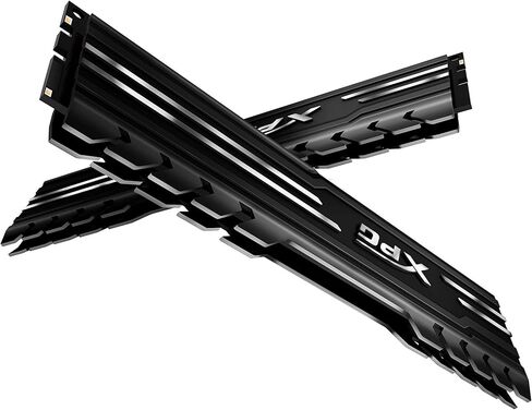 مجموعة وحدة الذاكرة XPG Gammix D10 DDR4 32GB (2x16GB) 3200MHz PC4 25600 288-Pin CL16-20-20 (أسود) in Kuwait