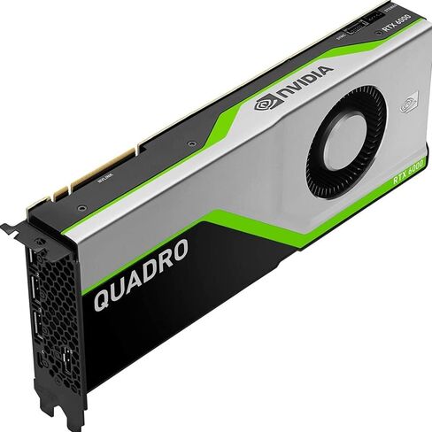 PNY Quadro RTX6000 بطاقة رسومات احترافية 24GB DDR6 4 DP VIRTUALLINK USB-C in Saudi Arabia