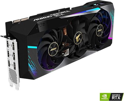 GIGABYTE AORUS GEFORCE RTX 3090 XTREME 24G GRASTS CARDS ، MAX COMBLEING CORDING ، 24GB 384-BIT GDDR6X ، GV-N3090AORUS X-24GD VIDEO CARD (متجدد) in Saudi Arabia