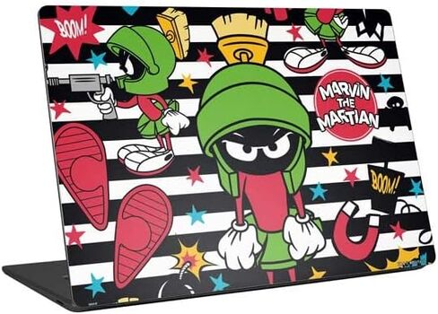 Skinit Laptop Music Skin متوافق مع Universal Laptop 15in (12.2 × 8.8in) - Warner Bros Marvin مرخص رسمي in Saudi Arabia