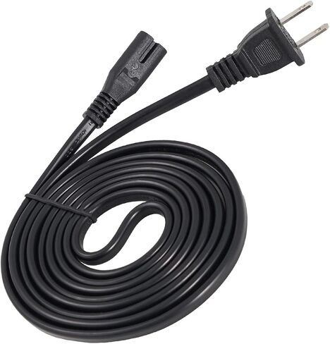 2 Prong Power Cord for ION Game Day Wireless Rechargeable Speaker System Bluetooth Speaker Power Cable Replacement in Saudi Arabia