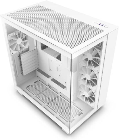 NZXT H9 ELITE CM-H91EW-01 Dual-Chamber ATX ATX ، تتضمن علبة ألعاب PC PC-AWOR in Saudi Arabia