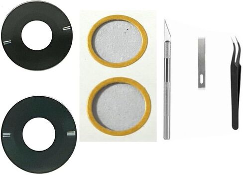 1set/2pcs الخلفية الخلفية العدسة العدسة الزجاجية الخلفية البديل الزجاجي لموتورولا موتو G Power 5G 2024 XT2415 بما في ذلك مجموعة الأدوات in Saudi Arabia