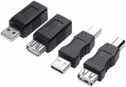 USB A إلى USB Adapter USB أنثى إلى محول الذكور الطابعة لاتصال الجهاز بسلاسة ونقل البيانات in Saudi Arabia