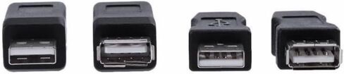 USB A إلى USB Adapter USB أنثى إلى محول الذكور الطابعة لاتصال الجهاز بسلاسة ونقل البيانات in Saudi Arabia