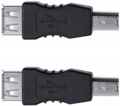 USB A إلى USB Adapter USB أنثى إلى محول الذكور الطابعة لاتصال الجهاز بسلاسة ونقل البيانات in Saudi Arabia