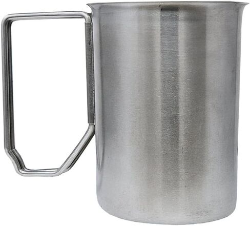The Pathfinder School Stainless Steel Canteen Cooking Set - 3-Piece Backpacking Mess Kit, Hiking Cooking Set, Camping Cookware & Trail Gear, Great for Backpacking, Outdoor Camping, Hiking and Picnic in Kuwait
