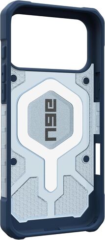 URBAN ARMOR GEAR UAG Designed for iPhone 17 Pro Max Case Pathfinder Clear + Wrist Lanyard Bundle - Compatible with MagSafe Military Grade Protective Cover, Blues in Saudi Arabia