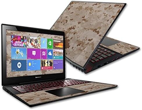 Mayyskins Skin متوافق مع Lenovo Ideapad Y50 15.6 "شاشة غلاف الغلاف الغلاف ملصق جلود الراغاب CAMO in Saudi Arabia