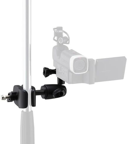 Zoom GHM-1 Guitar Headstock Mount, Flat Clamp Mount, Designed to be Used With Q2n, Q2n-4K, Q4, Q4n, and Q8 in Kuwait