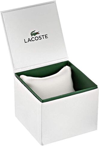 Lacoste Men's L.12.12. Quartz TR90 Case and Rubber Strap Casual Watch, Color: Blue (Model: 2010987) in Saudi Arabia
