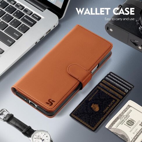 متوافق مع Samsung Galaxy Z Fold7 محفظة مع حامل البطاقة ، أضعاف 7G CASE PHONE CASE WOND RFID حجب PU PU LEATHY COVER in Kuwait