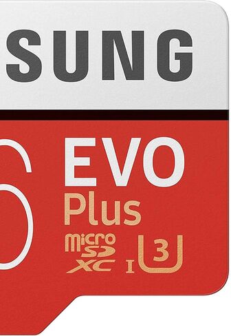 بطاقة Samsung Evo Plus MicroSD (2020) مع محول SD (256 جيجابايت) in Saudi Arabia