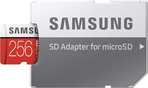 بطاقة Samsung Evo Plus MicroSD (2020) مع محول SD (256 جيجابايت) in Saudi Arabia
