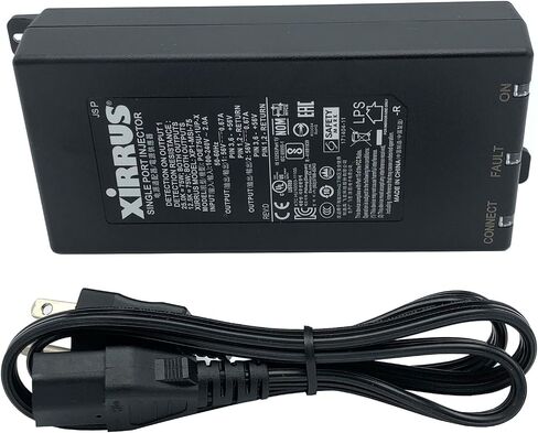 Xirrus POE75U-1UP-X Single Port Injector 2 Output PoE 56V Power Over Ethernet XP1-MSI-75 in Saudi Arabia