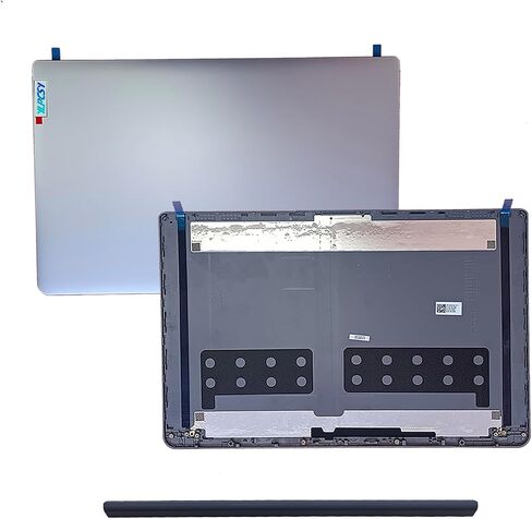 5CB1F36621 5CB1F36618 AP3L6000100 Replacement Laptop LCD Back Cover Top Case Rear Lid with Hinges Cover for Lenovo IdeaPad 1 15ADA7 1 15AMN7 82R1 Silver in Saudi Arabia