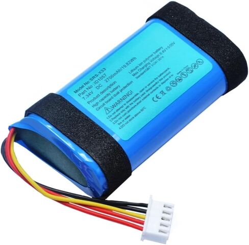 7.34V 2700mAh بطارية استبدال ، بطارية مكبر صوت Bluetooth ID1057-متوافقة مع SRS SRS-XB31 SRS-XB33 SRS XB31 XB33 in Kuwait