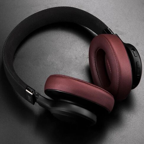 وسادات الأذن بديلة بديلة لـ Soulwit لـ JBL Live 500BT/LIVE 500 BT حول سماعات الرأس اللاسلكية حول الأذن ، وسائد للأذن مع جلد البروتين الأكثر ليونة ، ورغوة عزل الضوضاء - أسود in Saudi Arabia