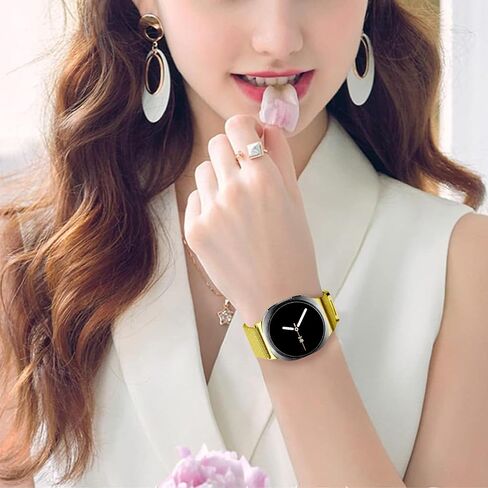 Milanese Loop Metal Band for Samsung Galaxy Watch 8 Band 40mm 44mm/8 Classic 46mm Women Men ، حزام من الفولاذ المقاوم للصدأ المغناطيسي لشركة Samsung Galaxy Watch 8 نطاقات 44 مم 40 مم/8 كلاسيكي 46 مم كوريا in Kuwait