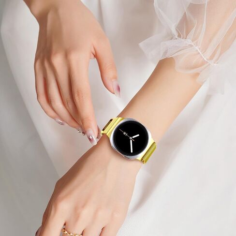 Milanese Loop Metal Band for Samsung Galaxy Watch 8 Band 40mm 44mm/8 Classic 46mm Women Men ، حزام من الفولاذ المقاوم للصدأ المغناطيسي لشركة Samsung Galaxy Watch 8 نطاقات 44 مم 40 مم/8 كلاسيكي 46 مم كوريا in Kuwait