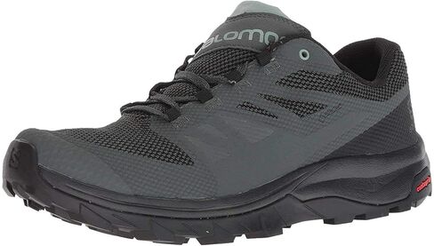 Salomon Outline Hiking Shoes for Men, Magnet/Black/Monument, 11 in Saudi Arabia