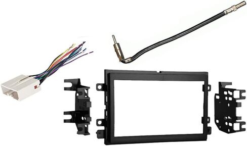 Ammarony Audio متوافق مع Ford Transit Connect 2013 Double Din Prefarket Stereo Harness Radio Kit Dash Kit in Saudi Arabia
