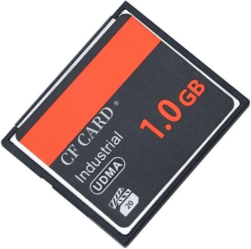 بطاقة ذاكرة AngxiLetms 1GB CF مع محول بطاقة الكمبيوتر الشخصي ، بطاقة CF عالية السرعة UDMA in Saudi Arabia