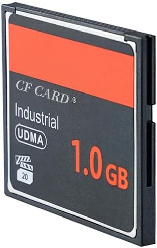 بطاقة ذاكرة AngxiLetms 1GB CF مع محول بطاقة الكمبيوتر الشخصي ، بطاقة CF عالية السرعة UDMA in Saudi Arabia