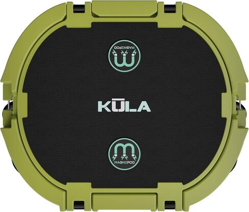 Kula by Bote Hard Shell Magnepod متوافق مع مقبض سفر تبرد مقبض مطاطية الإغلاق Gatorshell Construction عزل قوي 10 جالون مقعد الصيد المحمول ألوان متعددة in Saudi Arabia