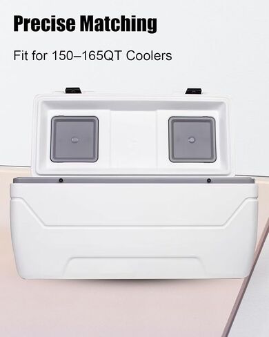 مفصلات ميكانيكية كبيرة الحجم 2 عبوة تتناسب مع مبردات Igloo 150-165 QT بما في ذلك مفصلات 2 و 12 مسامير من الفولاذ المقاوم للصدأ in Saudi Arabia