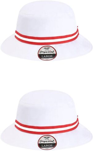 Imperial 1371p Performance Performance Ducket Ducket Hat | قبعة مع فتحات خياطة و UPF 50+ حماية | bulkpack المتاحة in Kuwait