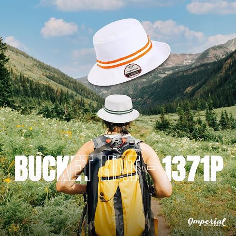 Imperial 1371p Performance Performance Ducket Ducket Hat | قبعة مع فتحات خياطة و UPF 50+ حماية | bulkpack المتاحة in Kuwait