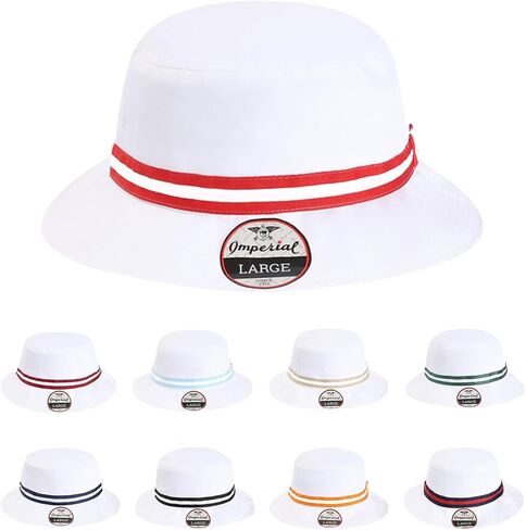 Imperial 1371p Performance Performance Ducket Ducket Hat | قبعة مع فتحات خياطة و UPF 50+ حماية | bulkpack المتاحة in Kuwait