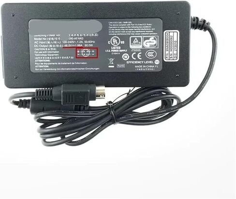 48V 1.88A 90W Switching Power Adapter 4 pin (DIN)(AU Plug) in Saudi Arabia