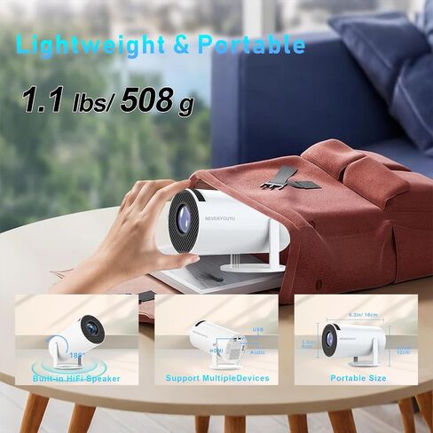 Arcade Vision Projector with Games Built in 36,000+ Retro Games, Gaming Video 2-IN-1 Projector 4K with 2 Wireless Controllers Gifts for Men/Teens/Kids in Saudi Arabia