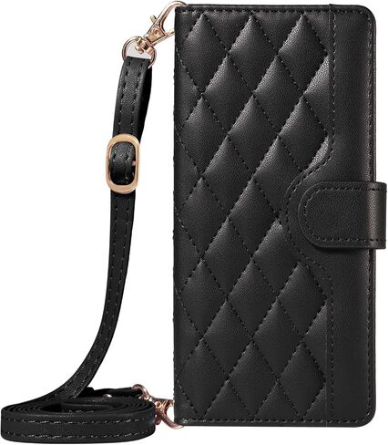 Asuwish Phone Case for Samsung Galaxy A03 Wallet Cover with Tempered Glass Screen Protector and Wrist Strap Lanyard Card Holder Slot Stand Flip Cell Accessories Purse A 03 03A Ao3 Women Men Purple in Saudi Arabia