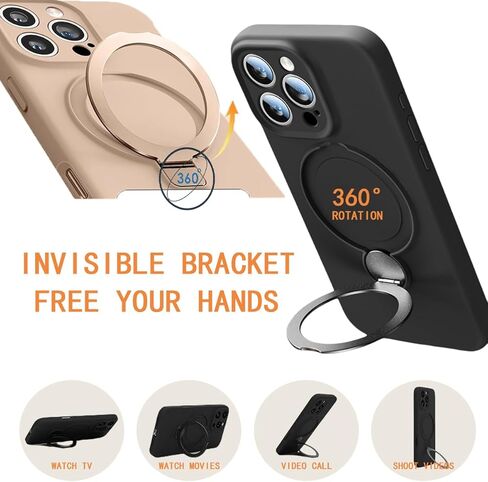 مخفية للمنفعة لـ iPhone 16 Pro Max Case يرتدون لعبة Phone Lanyard Crossbody ، حالة هاتف مضادة للقوائم 6.9 بوصة للرجال Women Pink (Noble Brown) in Kuwait